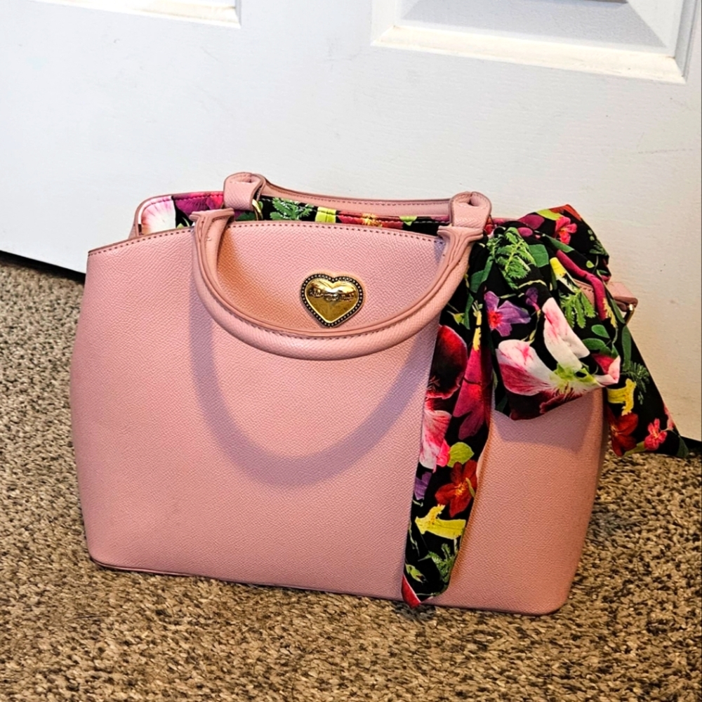 Betsy Johnson Pink Purse